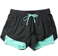 Schnelltrocknende Trainingsshorts für Fitness, Laufen & Strand Grün