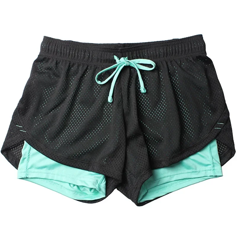 Schnelltrocknende Trainingsshorts für Fitness, Laufen & Strand Grün
