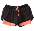 Schnelltrocknende Trainingsshorts für Fitness, Laufen & Strand Orange