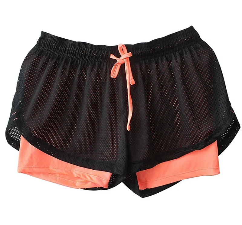 Schnelltrocknende Trainingsshorts für Fitness, Laufen & Strand Orange